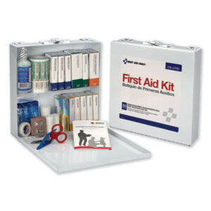 (FAO226U)FAO 226U – First Aid Station for 50 People, 196 Pieces, OSHA Compliant, Metal Case by FIRST AID ONLY, INC. (1/KT)