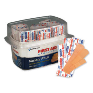 (FAO90095)FAO 90095 – First Aid Bandages, Assorted, 150 Pieces/Kit by ACME UNITED CORPORATION (1/KT)