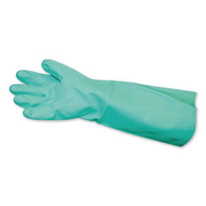 Gloves; Nitrile Gloves; Latex Free; Nitrile; Long Sleeve; Unlined; Hand; Covering; Safety; Sanitary; Food-Service; Janitorial; Kitchens