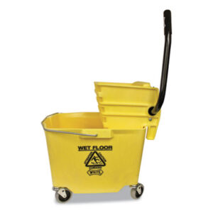 Side-Press Mop-Bucket Wringers; Clean-Up; Cleaning; Floors; Janitorial; Maintenance; Mops; Pails