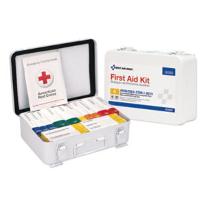 First Aid Kit; Unitized; ANSI; Health; Safety; Medical; Emergencies; Doctors; Nurses