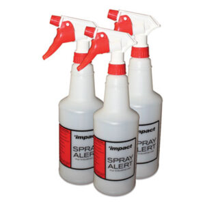 (IMP5024SS)IMP 5024SS – Spray Alert System, 24 oz, Natural with Red/White Sprayer, 3/Pack, 32 Packs/Carton by IMPACT PRODUCTS, LLC (32/CT)