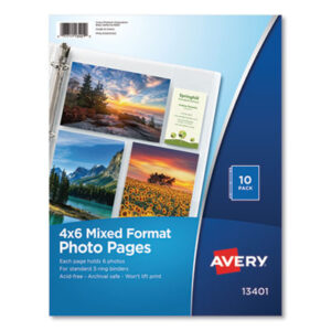 AVERY; Photo Album; Photo Album Refill; Photo Holder; Refill; Memories; Pictures; Snapshots; Folios; Books