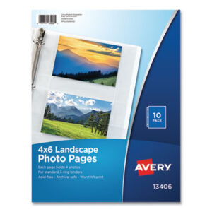 AVERY; Photo Album; Photo Album Refill; Photo Holder; Refill; Memories; Pictures; Snapshots; Folios; Books