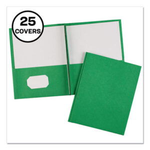 AVERY; Green; Prong Fastener Report Cover; Report Covers; Sleeves; Sheaths; Shells; Storage; Protection