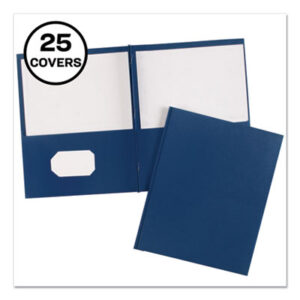 AVERY; Dark Blue; Prong Fastener Report Cover; Report Covers; Sleeves; Sheaths; Shells; Storage; Protection