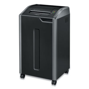 Cross Cut; Continuous-Duty; FELLOWES; Large Office; Black/Dark Silver; Powershred 425Ci; Paper Shredder; Paper Shredders & Shred Bags; Shredder; Shredders; Shredders & Bags; Cutter; Chad-maker; Confidentiality; Privacy; Security; Identity-Theft; Shreds