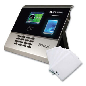 (ACPOLB300)ACP OLB300 – ProPunch Biometric and Proximity Bundle, 50 Employees, Black by ACRO PRINT TIME RECORDER (1/EA)