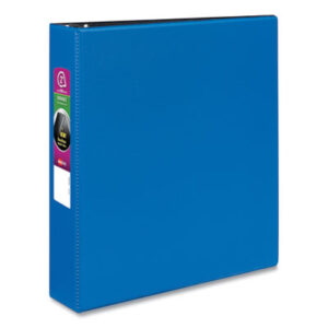 2 inch Capacity; AVERY; Binders; Books & Binders; Books/Binders/Refills; Looseleaf; Notebook; Reference Binder; Ring; Ring Binders; Round Ring; Blue; Notebooks; Rings; Portfolios; Loose-Leaf; Schools; Education; Classrooms