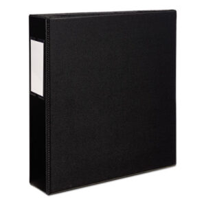 2 inch Capacity; AVERY; Binders; Looseleaf; Notebook; Reference Binder; Ring; Ring Binders; Slant Ring; Vinyl; Black; Label Holder; Notebooks; Rings; Portfolios; Loose-Leaf; Schools; Education; Classrooms