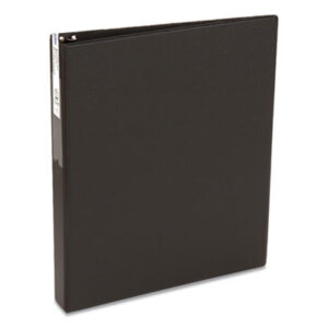 1 inch Capacity; AVERY; Binders; Black; Books & Binders; Books/Binders/Refills; Label Holder; Looseleaf; Notebook; Reference Binder; Ring; Ring Binders; Round Ring; Notebooks; Rings; Portfolios; Loose-Leaf; Schools; Education; Classrooms