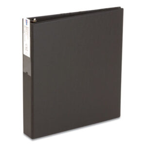 1-1/2 inch Capacity; AVERY; Binders; Black; Books & Binders; Books/Binders/Refills; Label Holder; Looseleaf; Notebook; Reference Binder; Ring; Ring Binders; Round Ring; Notebooks; Rings; Portfolios; Loose-Leaf; Schools; Education; Classrooms