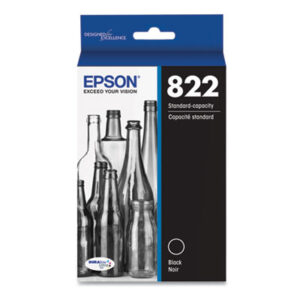 (EPST822120S)EPS T822120S – T822120-S (T822) DURABrite Ultra Ink, 350 Page-Yield, Black by EPSON AMERICA, INC. (/)