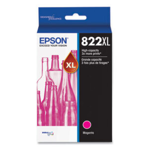 (EPST822XL320S)EPS T822XL320S – T822XL320-S (T822XL) DURABrite Ultra High-Yield Ink, 1,100 Page-Yield, Magenta by EPSON AMERICA, INC. (/)