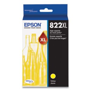 (EPST822XL420S)EPS T822XL420S – T822XL420-S (T822XL) DURABrite Ultra High-Yield Ink, 1,100 Page-Yield, Yellow by EPSON AMERICA, INC. (/)
