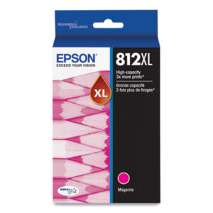 (EPST812XL320S)EPS T812XL320S – T812XL320-S (T812XL) DURABrite Ultra High-Yield Ink, 1,100 Page-Yield, Magenta by EPSON AMERICA, INC. (/)