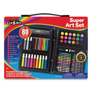 Cra-Z-Art; Crayons; Pencils; Markers; Paint; Watercolor; Glue; School; Supplies; School Supplies; Scissors; Art Set; Crafts; Drafting; Classrooms; Education; Schools