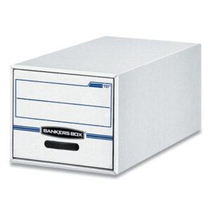 3-Sided Liner; Bankers Box Files; Bankers Box Storage; Boxes; Drawer File Box; Drawers; Econo/Stor; FELLOWES; File Box; File Boxes; File Drawer; File Storage; File/Storage; Files; Legal Size; Recycled Product; Recycled Products; Storage Boxes; Storage File; Storage File Box; Storage Files; Storage Systems; White; Containers; Cartons; Cases; Crates; Storage