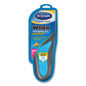 Insoles; Dr. Scholl&apos;s; Foot Fatigue; Leg Fatigue; Work Boots; Massaging; Foot Support