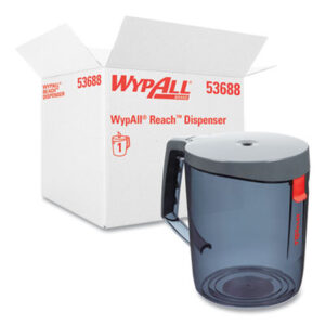 WypAll Reach Roll Dispenser; Facility; Washrooms; Kitchens; Convenience; Mechanical