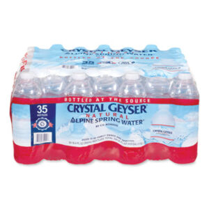 (CGW35001CT)CGW 35001CT – Alpine Spring Water, 16.9 oz Bottle, 35/Case by CRYSTAL GEYSER WATER CO (35/CT)