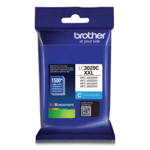 (BRTLC3029C)BRT LC3029C – LC3029C INKvestment Super High-Yield Ink, 1,500 Page-Yield, Cyan by BROTHER INTL. CORP. (/)