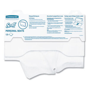 Scott Personal Seats Sanitary Toilet Seat Covers; Facility; Washrooms; Maintenance; Sanitary; Personal Hygiene; Germs