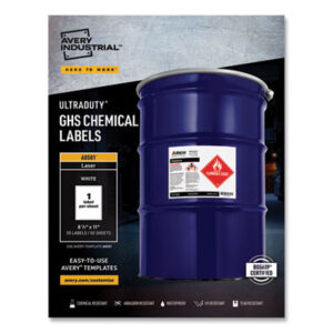 GHS; Globally Harmonized System; Avery; Specialty; Identifications; Classifications; Stickers; Shipping; Receiving; Mailrooms