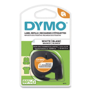 DYMO; LetraTag; Iron-On; Identifications; Classifications; Stickers; Shipping; Receiving; Mailrooms