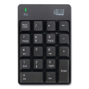 Wireless 18-Key Numeric Keypad; USB Numeric Keypad; Keypad; Computers; Laptops; Workstations; Input; Interfaces; Hardware