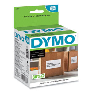 Label; Label Makers; Label Printer Label; Label Printer Labels; Labeling System; Labelmaker; Labelmakers & Supplies; Labels; LabelWriter; Self-Stick Labels; Shipping Labels; Shipping/High Capacity Labels; box labels; Identifications; Classifications; Stickers; Shipping; Receiving; Mailrooms; DYMO