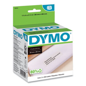 Address Labels; Clear; Label; Label Makers; Label Printer Label; Label Printer Labels; Labeling System; Labelmaker; Labelmakers & Supplies; Labels; LabelWriter; Self-Stick Labels; envelope labels; Identifications; Classifications; Stickers; Shipping; Receiving; Mailrooms; DYMO