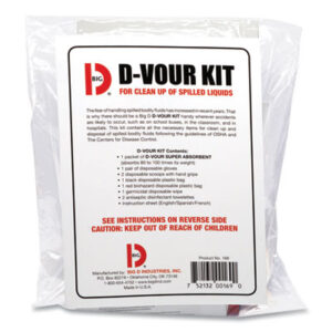 (BGD169)BGD 169 – D&apos;vour Clean-up Kit, Powder, All Inclusive Kit, 6/Carton by BIG D (6/CT)