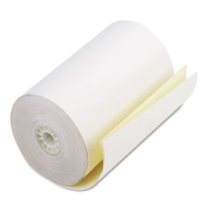 24 Rolls per Carton; 4-1/2"; 90 Feet; Carbonless Duplicate; Carbonless Duplicate Paper Rolls; Carbonless Duplicate Rolls; Cash Register; Paper; Paper Rolls; PM COMPANY; Point-of-Sale; Print Rolls; Rolls; Tape Rolls; Two-Ply; White/Canary; Cylindrical; Media; Documents; Imaging; Reproductions; Peripheral; PAX8785