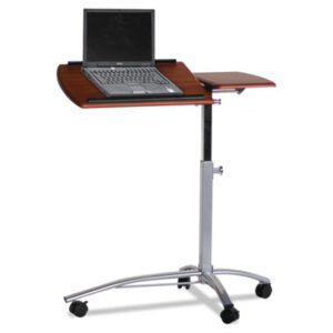 Caddy; Computer Furniture; Furniture; Laptop; Mobile; PVC-Wrapped; Medium Cherry; Workstation; Workstations; Furnishings; Desks; Workspaces; Computer-Stations; Facility; Cubical; Cubes; Tiffany Industries; Mayline