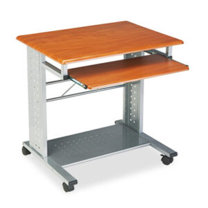 Cherry Finish; Computer Workstation; Empire Mobile PC Cart; Mobile Workstation; Tiffany Industries; Mayline; Worksurfaces; Pedestals; Platforms; Dollies; Trolleys; Furniture