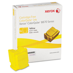 Printer Supplies; Ink; Inks; Toner; Toners; Consumables; Imaging; Reproduction; Technology; Publishing; Xerox® Colorqube 8570; Yellow