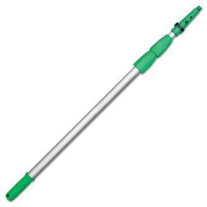(UNGED550)UNG ED550 – Opti-Loc Extension Pole, 18 ft, Three Sections, Green/Silver by UNGER (1/EA)