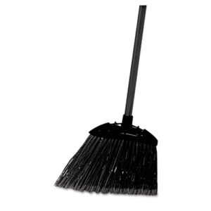 Angled Lobby Broom; Broom; Brooms; Brute; Lobby Broom; RUBBERMAID; Janitorial; Cleaning; Maintenance; Sweeping; Clean-Up; Floors; RCP637400BK; RUB637400BK