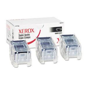 (XER008R12941)XER 008R12941 – 008R12941 Finisher Staples, 5,000 Staples/Cartridge, 3 Cartridges/Box by XEROX CORP. (15000/PK)