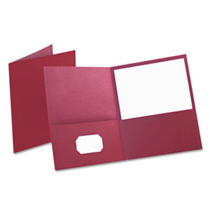 Burgundy; Cover; Folder; OXFORD; Pocket; Pocket Folder; Pocket Portfolio; Pocket Portfolios; Portfolio; Portfolios; Presentation; Presentations; Recycled Product; Recycled Products; Report; Report Cover; Report Covers; Sleeves; Sheaths; Shells; Storage; Protection