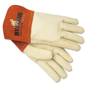 Hand; Covering; Safety; Sanitary; Food-Service; Janitorial; Kitchens; Mustang; MIG/TIG; Leather; Welding; DuPont; Kevlar; Protective