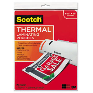 Scotch®; Laminator Supplies; Sleeves; Overlays; Veneers; Finishes; Coatings