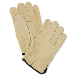 Hand; Covering; Safety; Sanitary; Food-Service; Janitorial; Kitchens; Unlined; Pigskin; Leather; Driver; Abrasion Resistant; Protective