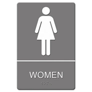 ADA; ADA Sign; Braille; Braille Sign; Door Sign; International Symbol; International Symbol Sign; Men/Women; Men/Women Sign; QUARTET; Restroom Signs; Room Sign; Safety & Security; Sign; Signs; Washroom Signs; Women/Men Sign; Signage; Visual; Graphics; Indicators; Directory; Directories