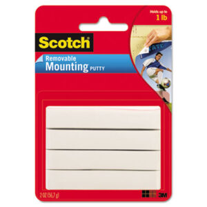 3M; Scotch; Adhesive Putty; Non-Marking; Stick-um; Wall-Tack; Removable