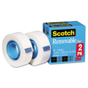 Scotch; Scotch Tape; Magic; Magic Tape; Office Tape; Matte; Matte Tape; Invisible; Invisible Tape; Mending Tape; Home Tape; School Tape; Giftwrapping; Photo Safe; Giftwrap; Removable; Temporary; Repositionable