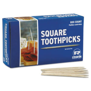 Square Wood Toothpicks; Cafeterias; Cafes; Restaurants; Breakrooms; Lounges; Coffee-Stations; Food; Service