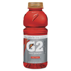 (QKR04053)QKR 04053 – G2 Perform 02 Low-Calorie Thirst Quencher, Fruit Punch, 20 oz Bottle, 24/Carton by PEPSICO (24/CT)