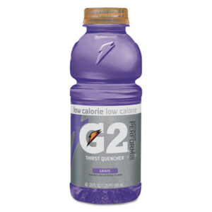 (QKR04060)QKR 04060 – G2 Perform 02 Low-Calorie Thirst Quencher, Grape, 20 oz Bottle, 24/Carton by PEPSICO (24/CT)